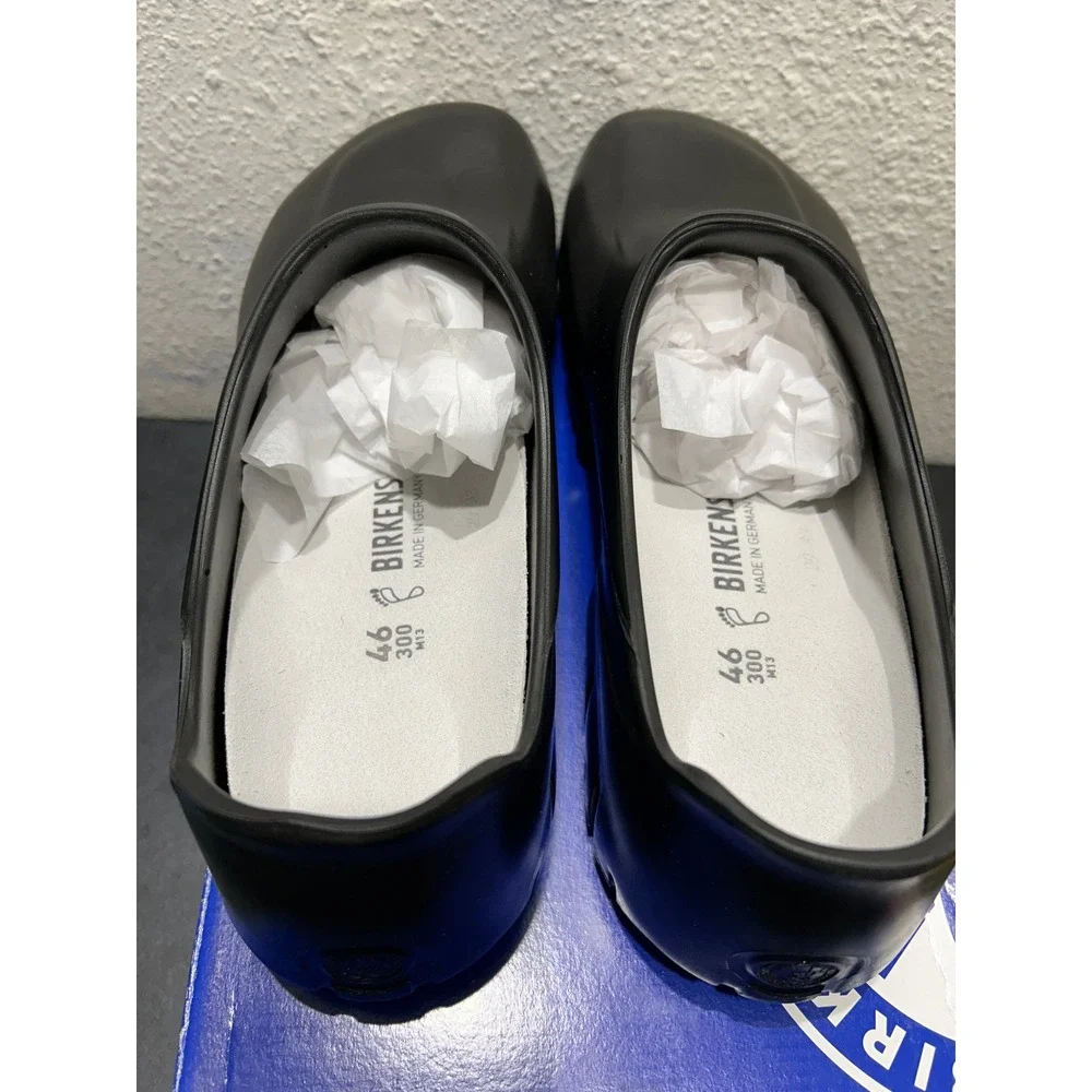 Birkenstock A 640 Polyurethane Black EU 46 US M 13 Mens